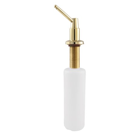 KINGSTON BRASS SD8642 Elinvar Soap Dispenser, Polished Brass SD8642